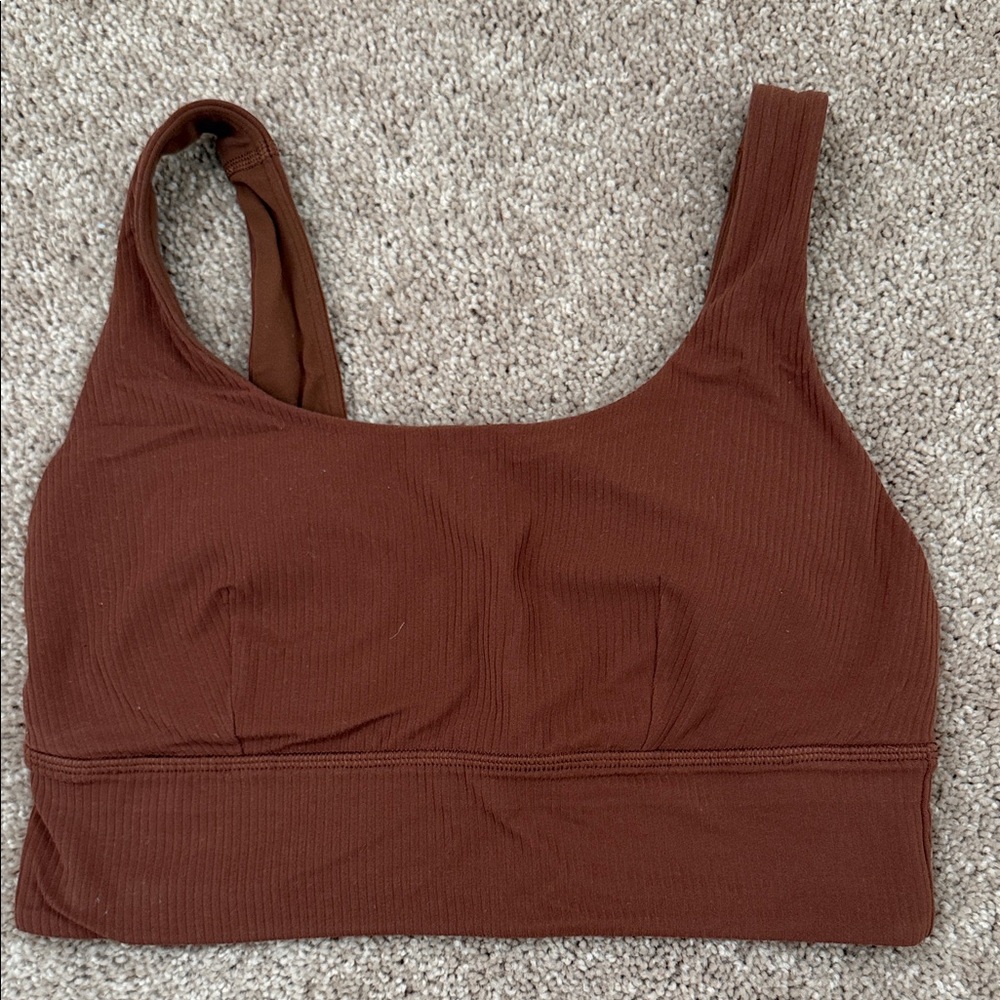 Lululemon Brown Sports Bra